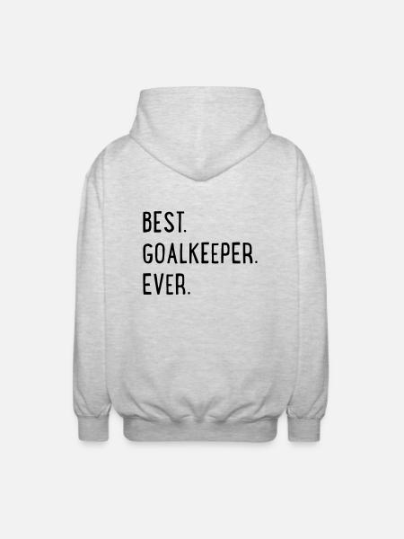 Goalkeeper - Unisex Hooded Jacket - light heather grey
