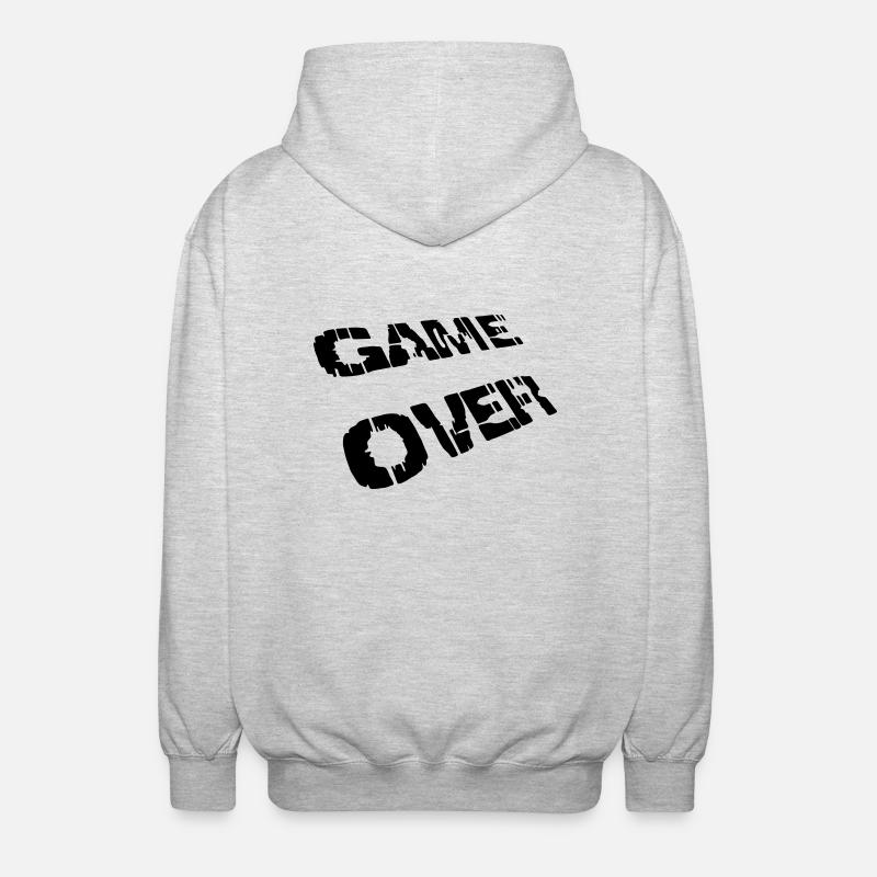 end - Unisex Kapuzenjacke - Hellgrau meliert
