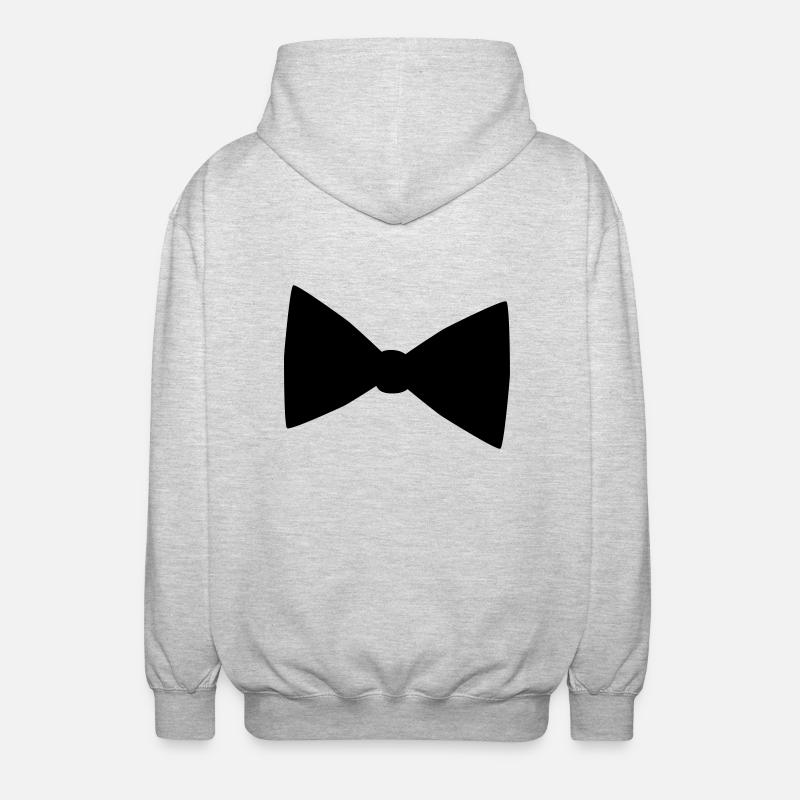 Fliege - Unisex Kapuzenjacke - Hellgrau meliert