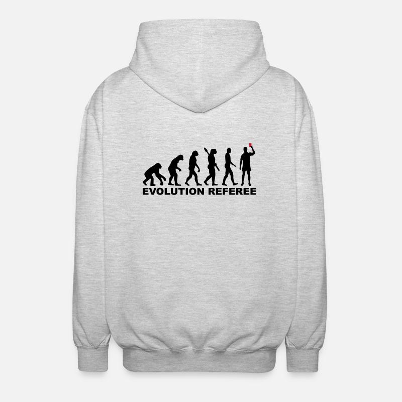 Evolution Referee - Veste à capuche unisexe - gris clair chiné