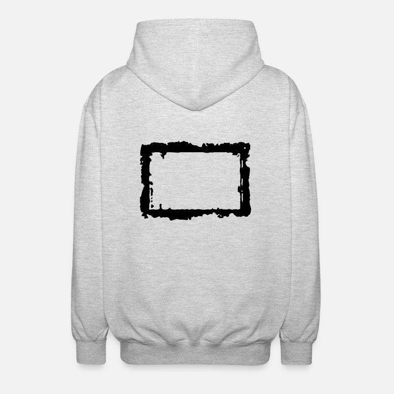 frame_4_vec_1 en - Unisex Hooded Jacket - light heather grey