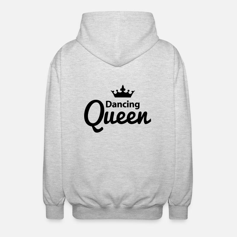 Dancing Queen - Veste à capuche unisexe - gris clair chiné