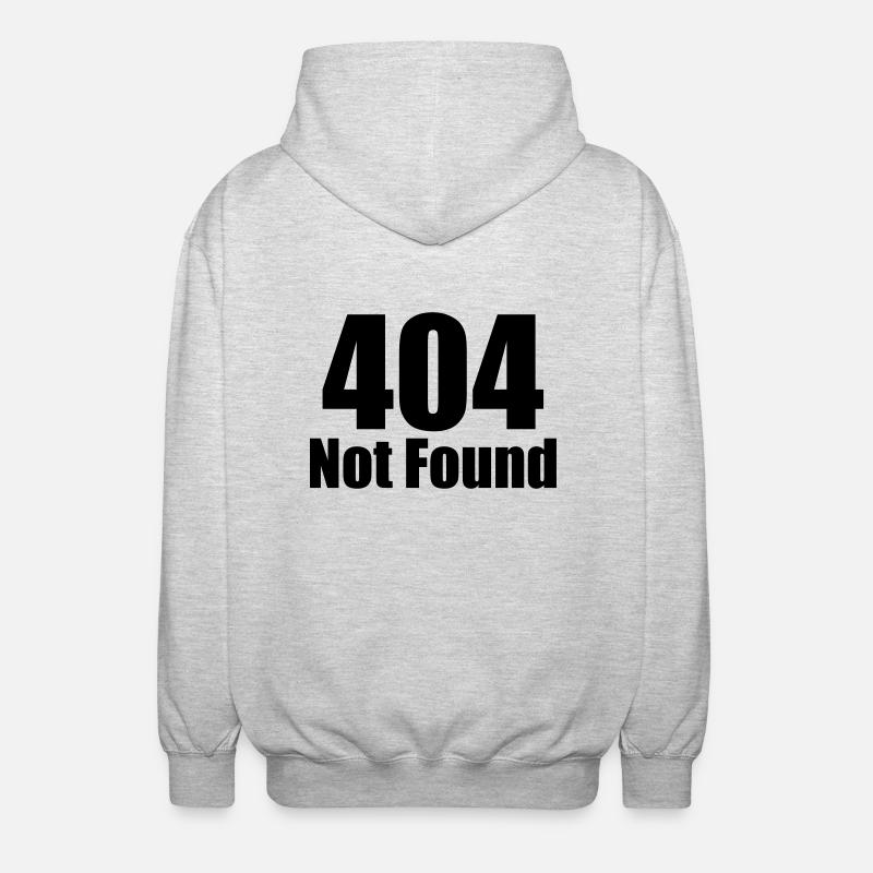 404 introuvable - Veste à capuche unisexe - gris clair chiné