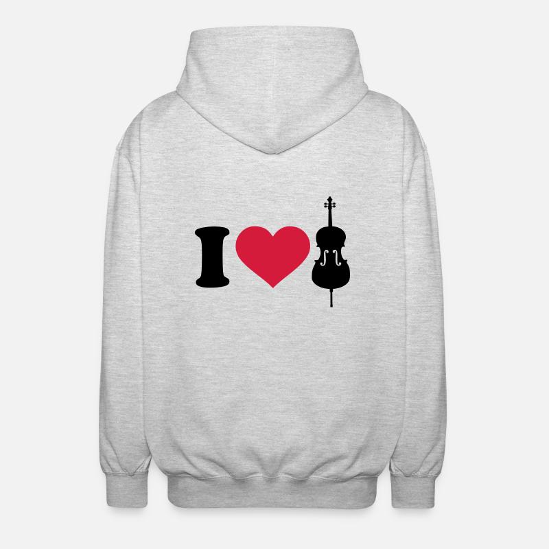Cello - Unisex Kapuzenjacke - Hellgrau meliert