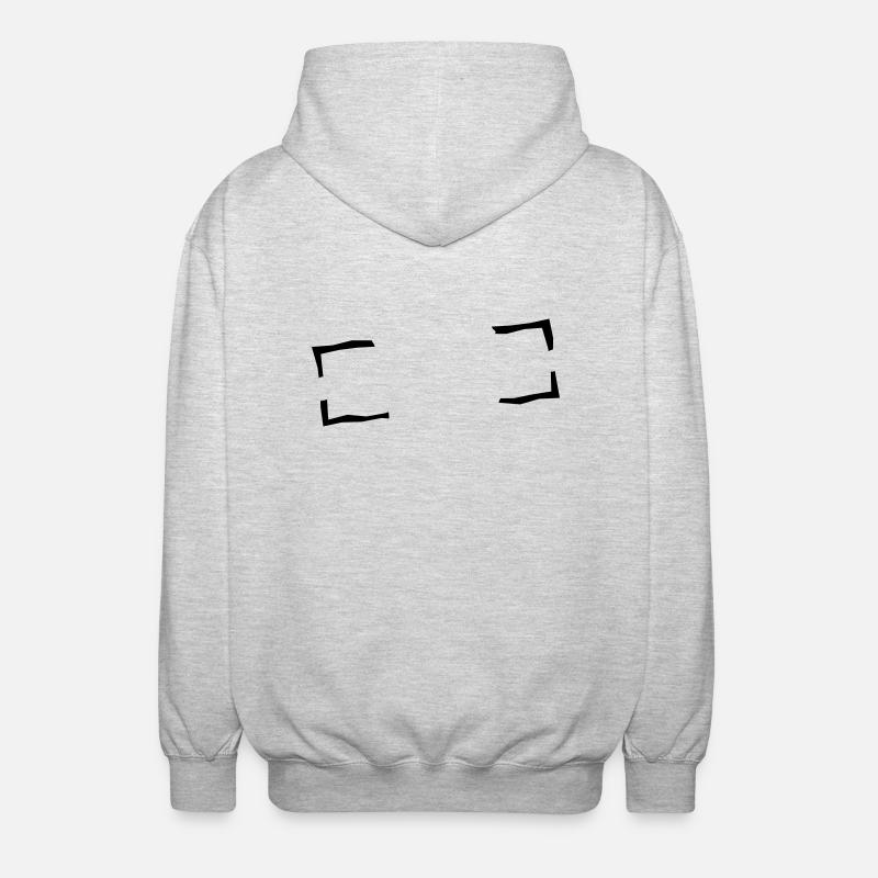 Frame - Veste à capuche unisexe - gris clair chiné