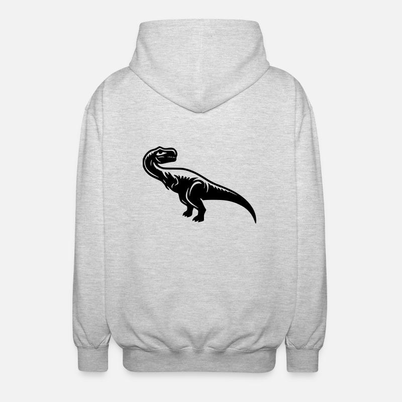 Trex - Unisex Hooded Jacket - light heather grey