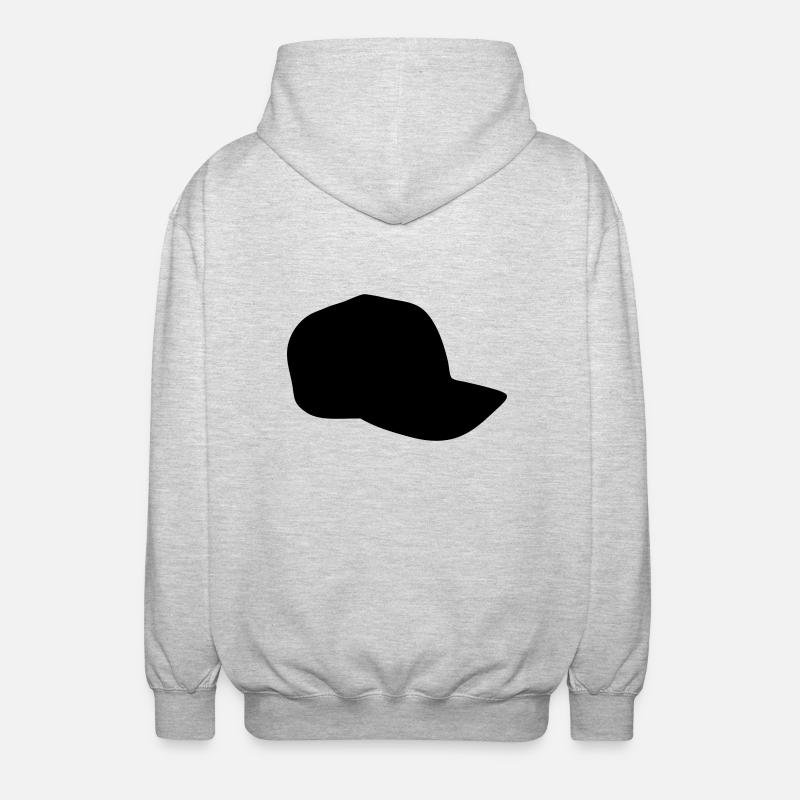 Basecap - Unisex Hooded Jacket - light heather grey