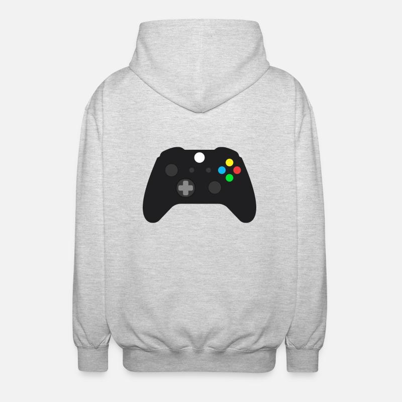 controller - Unisex Kapuzenjacke - Hellgrau meliert