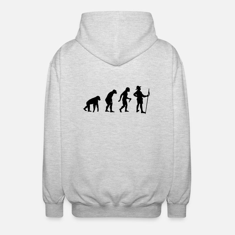 Scout Evolution - Unisex Kapuzenjacke - Hellgrau meliert