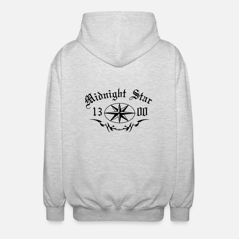 Midnight Star XVS 1300 - Veste à capuche unisexe - gris clair chiné