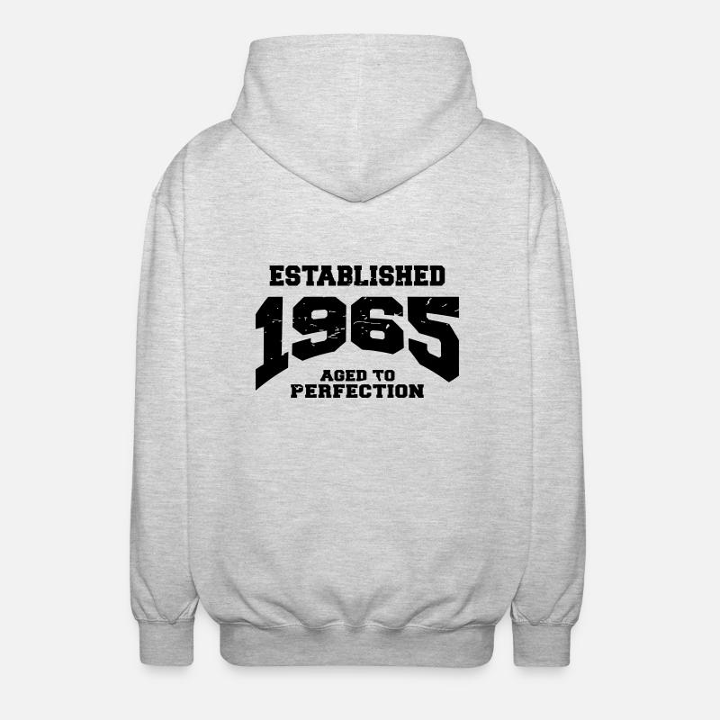 Established 1965 - Veste à capuche unisexe - gris clair chiné