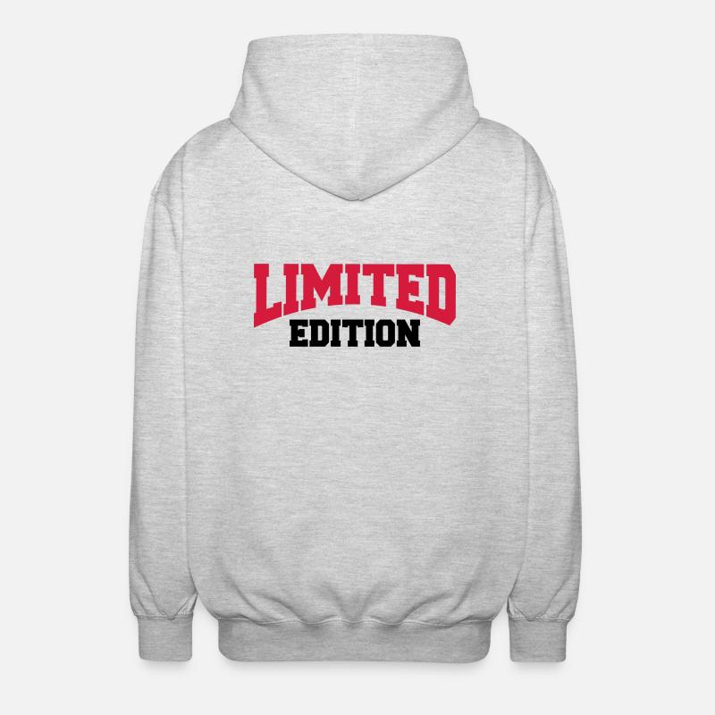 Limited Edition - Unisex Hooded Jacket - light heather grey