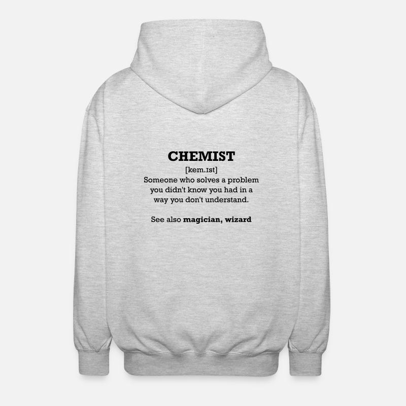 Chemist - wizard - Veste à capuche unisexe - gris clair chiné