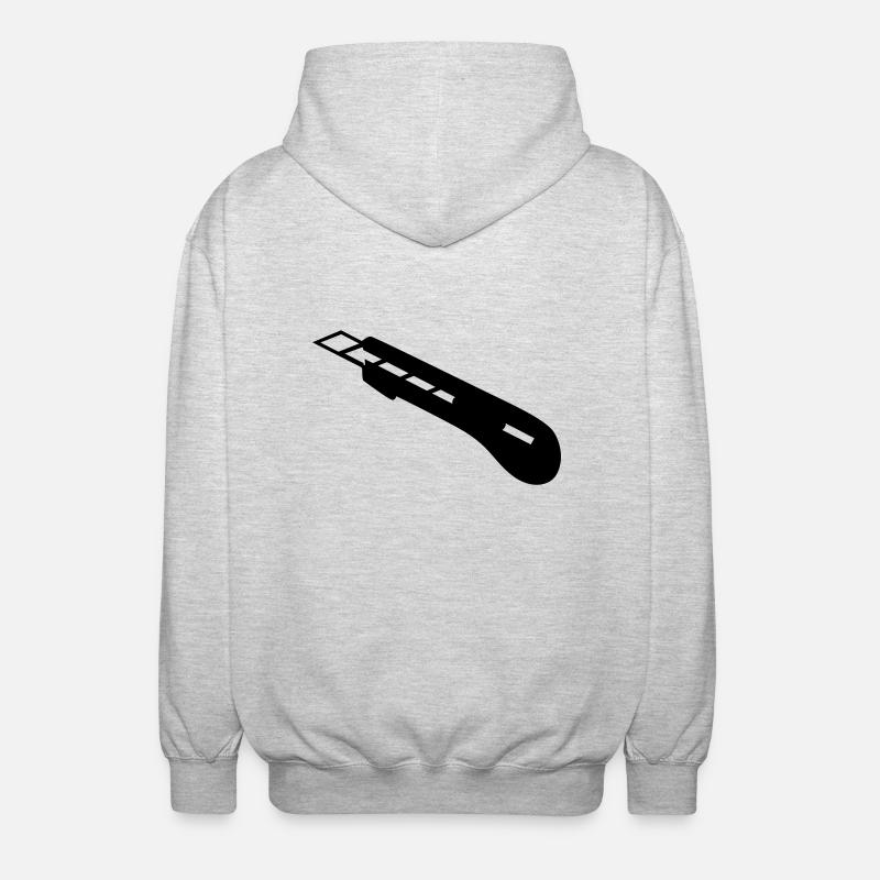 Cutter - Veste à capuche unisexe - gris clair chiné