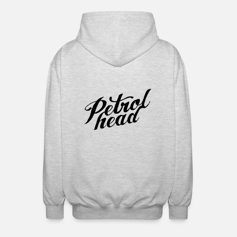 JDM Petrol Head | T-shirts JDM - Veste à capuche unisexe - gris clair chiné