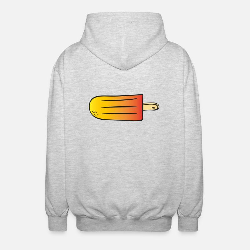 popsicle - Veste à capuche unisexe - gris clair chiné