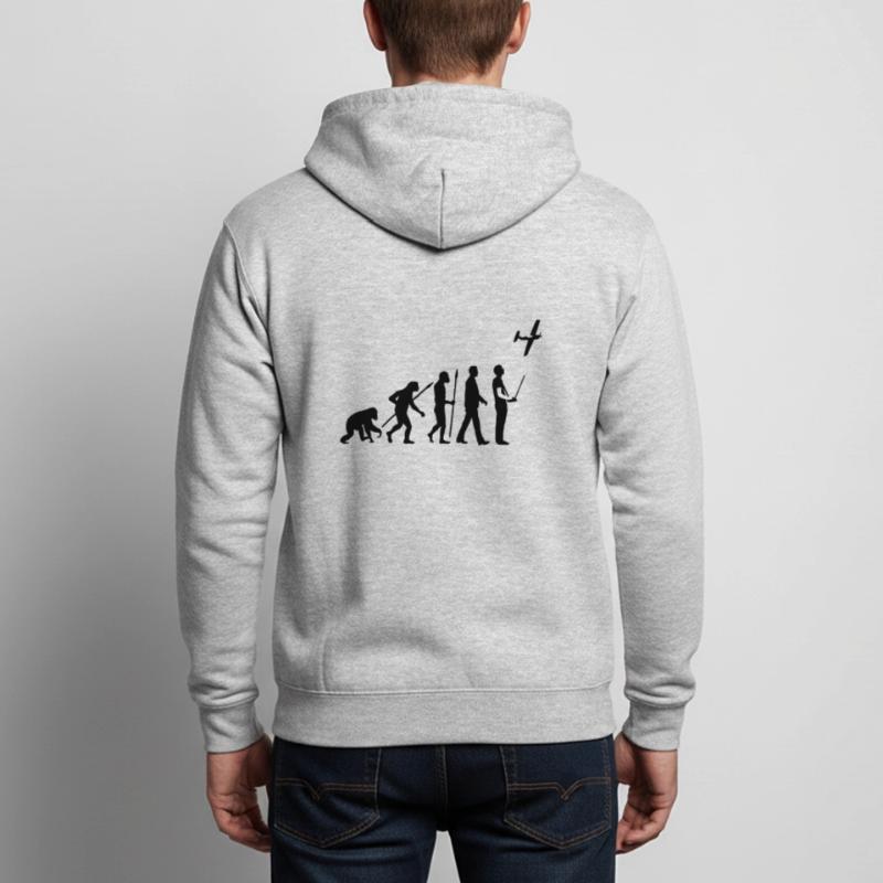 evolution_modellflieger_b_1c Unisex Hooded Jacket