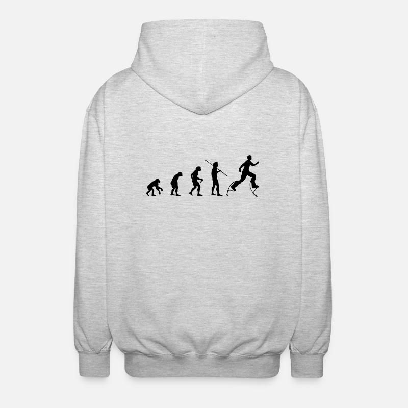 Urban Evolution - Unisex Hooded Jacket - light heather grey