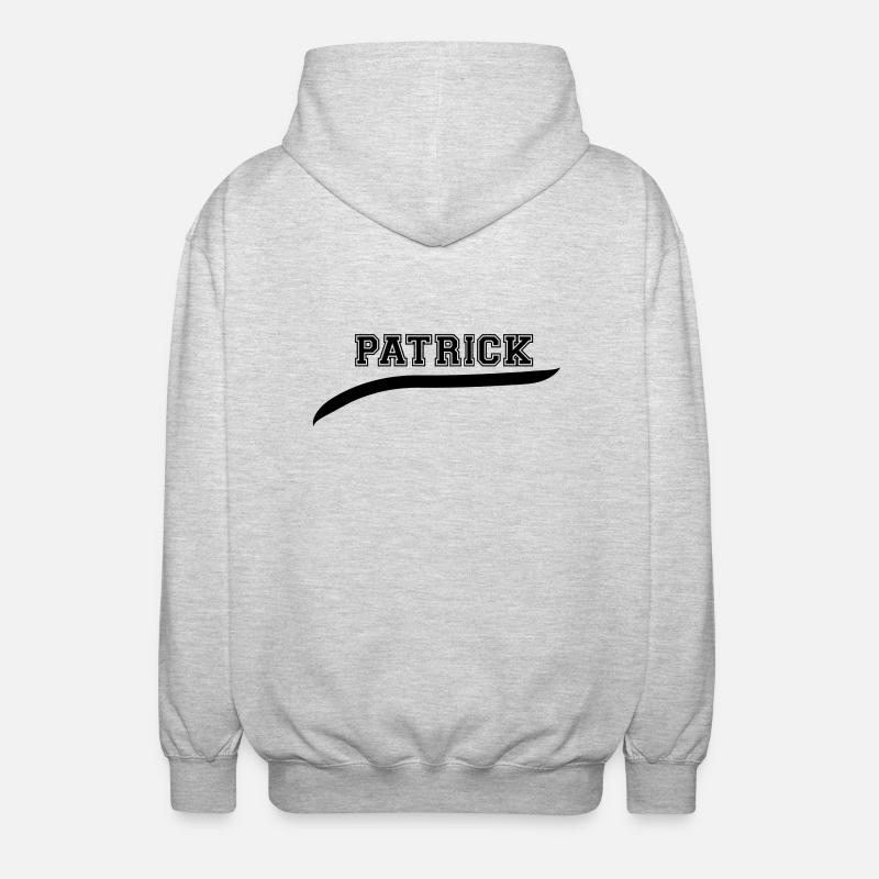 patrick_2 - Unisex Hooded Jacket - light heather grey