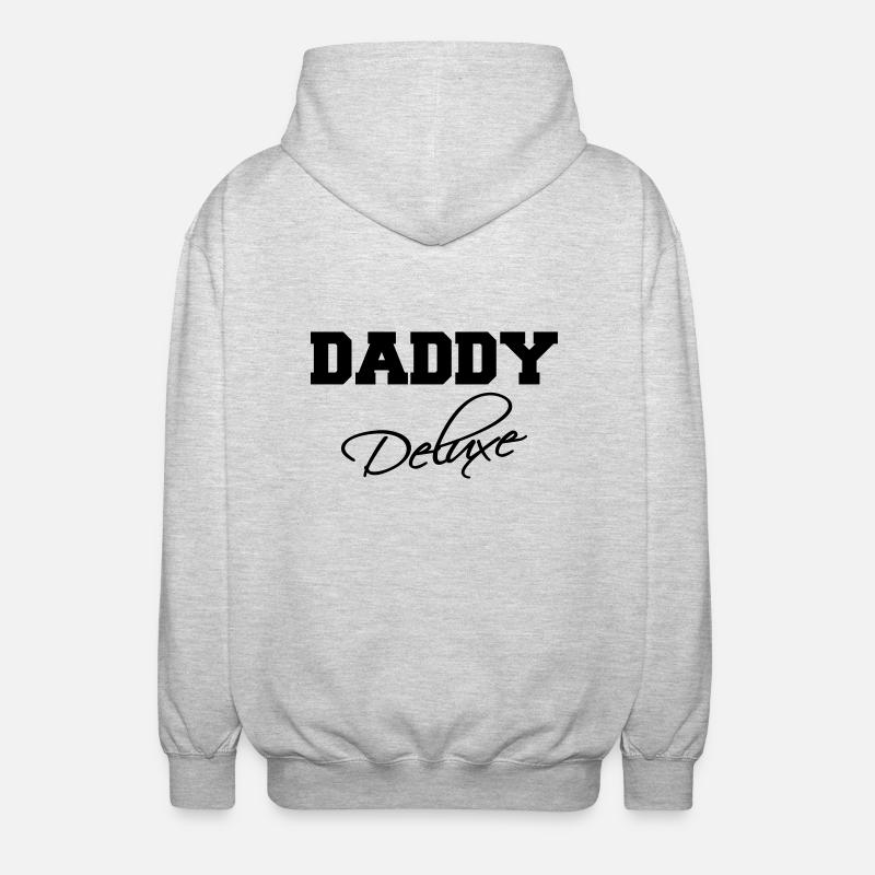 Daddy Deluxe - Veste à capuche unisexe - gris clair chiné