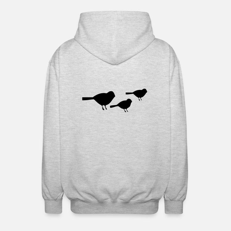 spaetzle - Veste à capuche unisexe - gris clair chiné