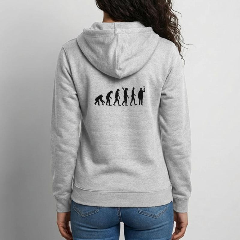 Évolution Chimiste Veste à capuche unisexe