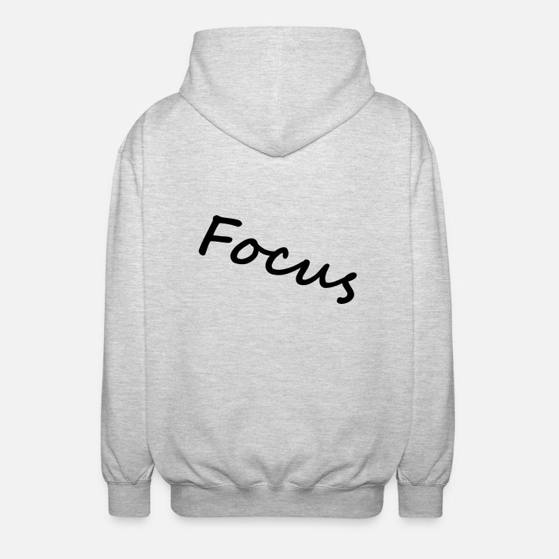 foyer - Veste à capuche unisexe - gris clair chiné