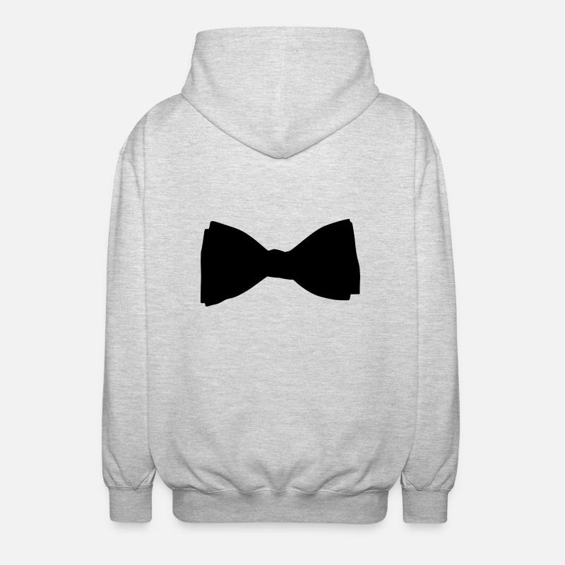 Fliege - Unisex Kapuzenjacke - Hellgrau meliert