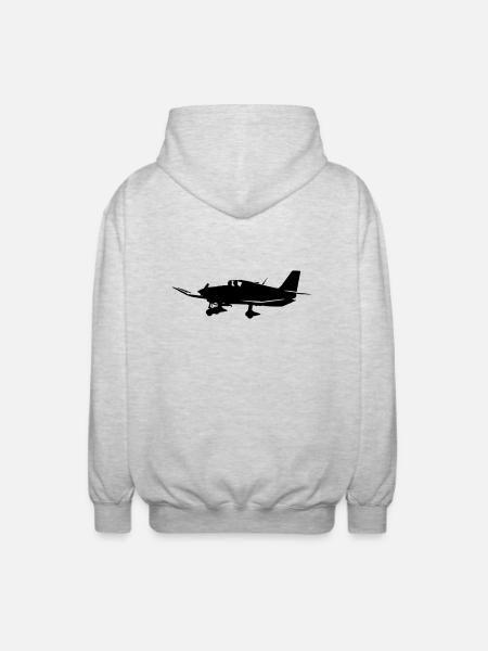 Robin - Unisex Hooded Jacket - light heather grey