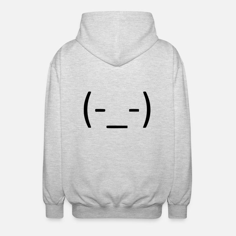 Just keep calm! 😑 - Unisex Hooded Jacket - light heather grey