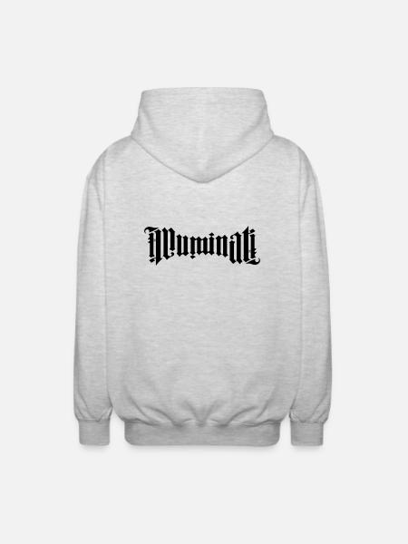 Illuminati - Unisex Hooded Jacket - light heather grey