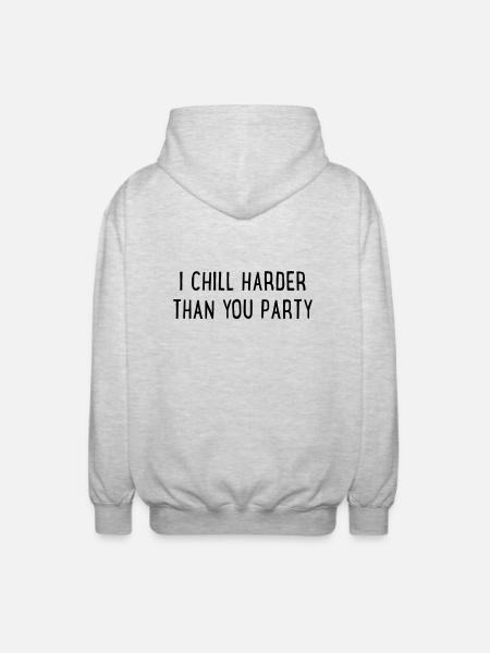 Chill - Unisex Hooded Jacket - light heather grey