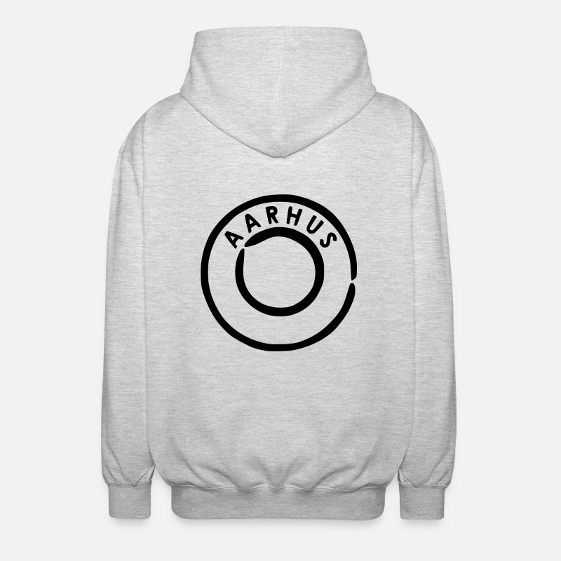 Aarhus - Unisex Hooded Jacket - light heather grey