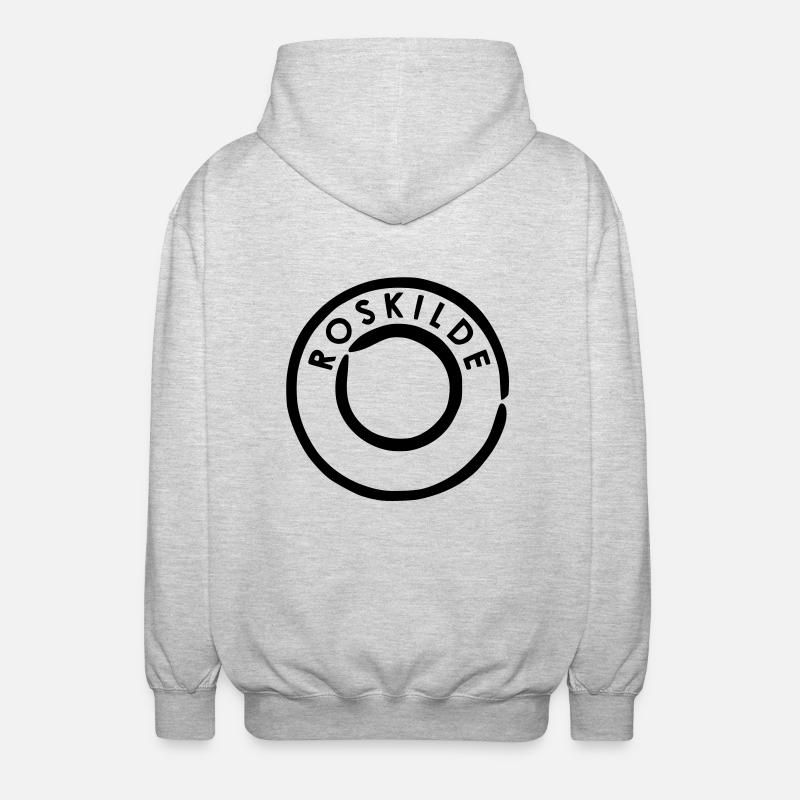Roskilde - Unisex Hooded Jacket - light heather grey