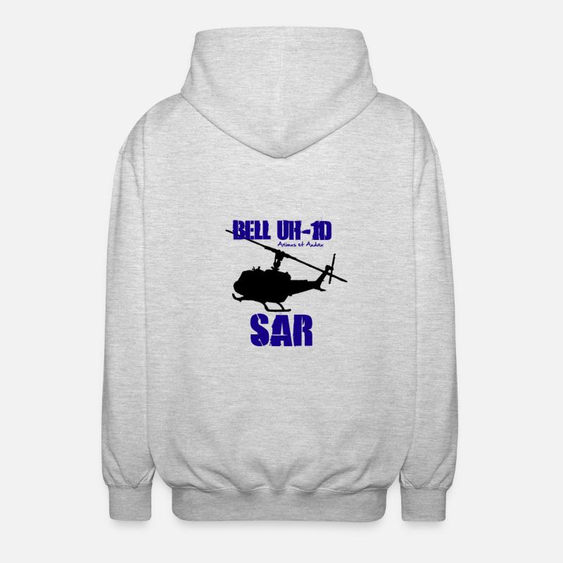 BELL SAR - Unisex Kapuzenjacke - Hellgrau meliert