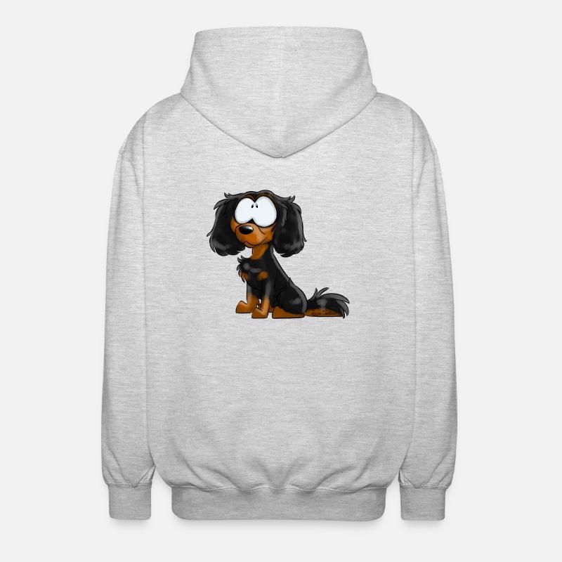 Je Suis CKC - Noir Feu - Veste à capuche unisexe - gris clair chiné
