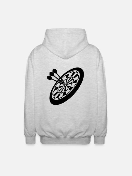 Dart Sport - Unisex Hooded Jacket - light heather grey