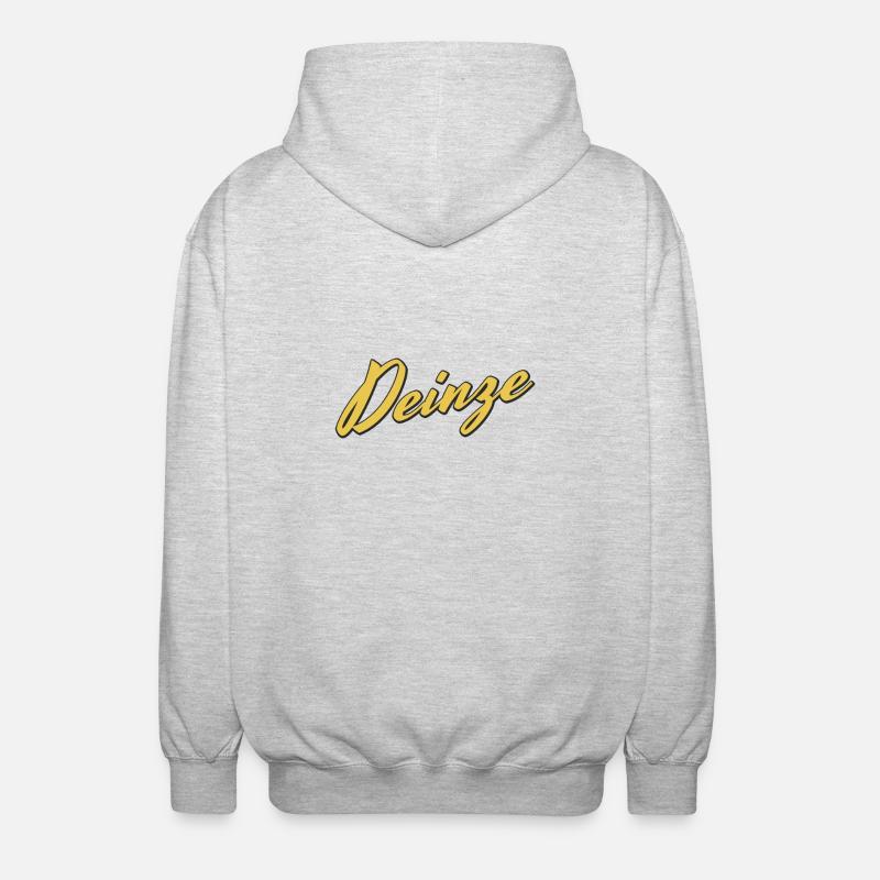 Deinze - Unisex Kapuzenjacke - Hellgrau meliert
