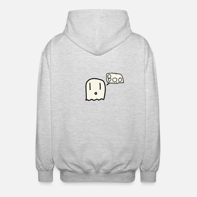 Boo 2 - Veste à capuche unisexe - gris clair chiné