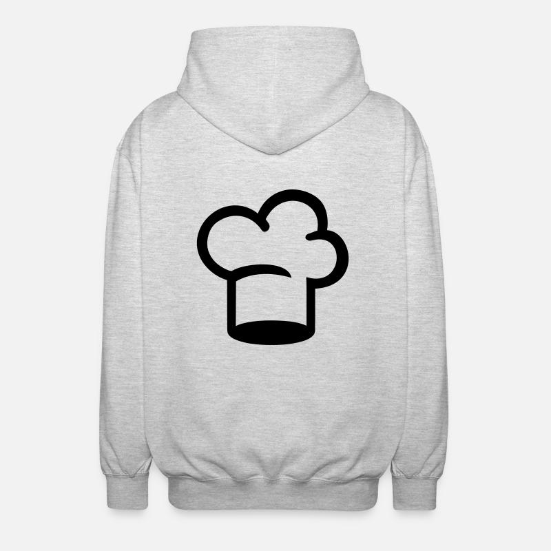 Cook - Unisex Hooded Jacket - light heather grey