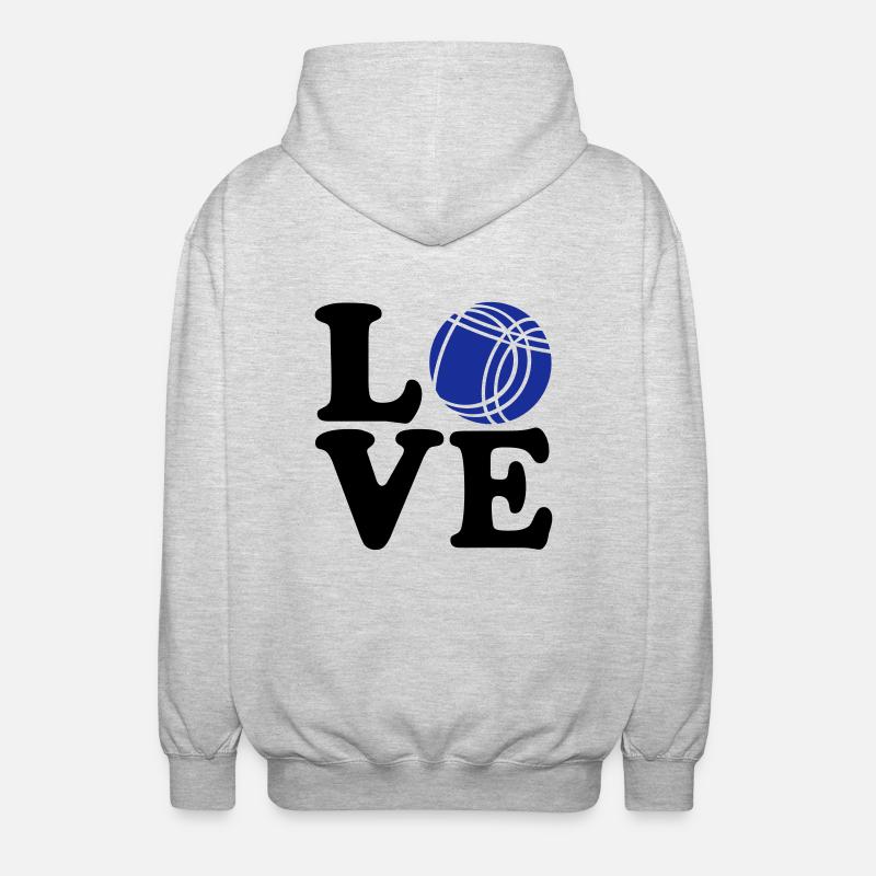 Boule - Unisex Kapuzenjacke - Hellgrau meliert