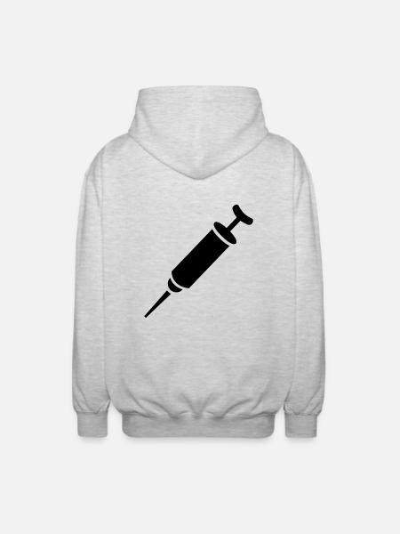 Injection - Unisex Hooded Jacket - light heather grey