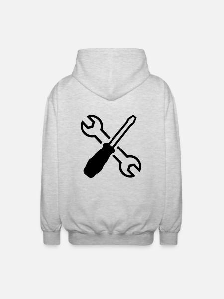 Tools - Unisex Hooded Jacket - light heather grey