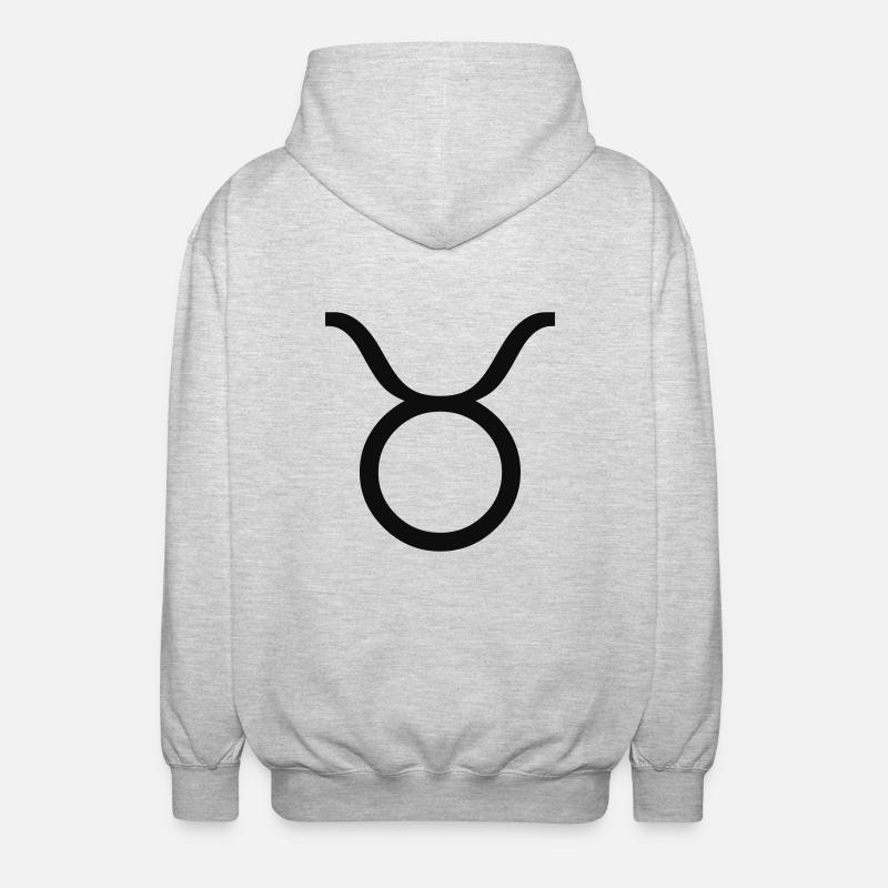 taurus taurus / - Veste à capuche unisexe - gris clair chiné
