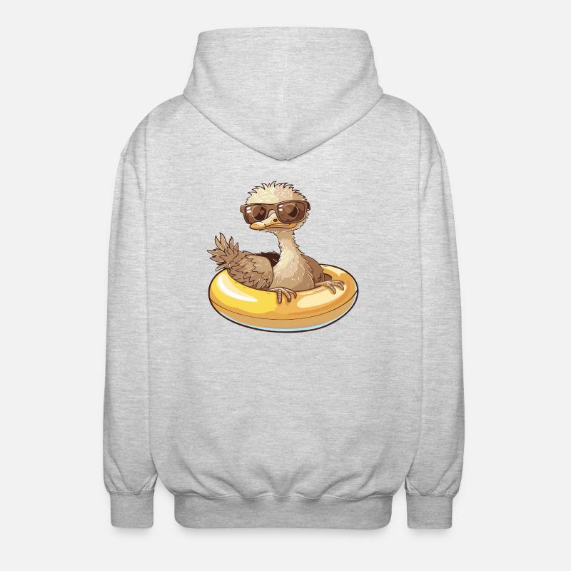 Strauss Comic Cool - Unisex Hooded Jacket - light heather grey