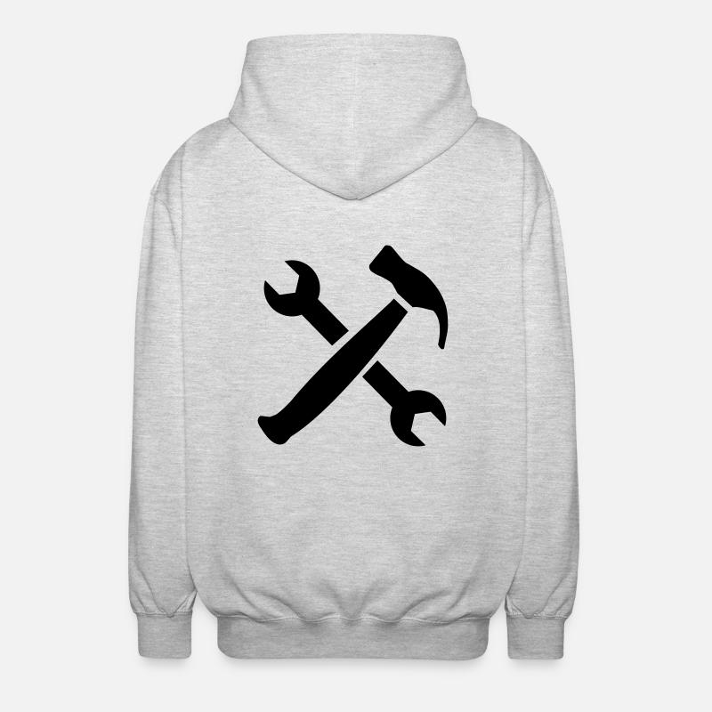 Tools - Unisex Hooded Jacket - light heather grey