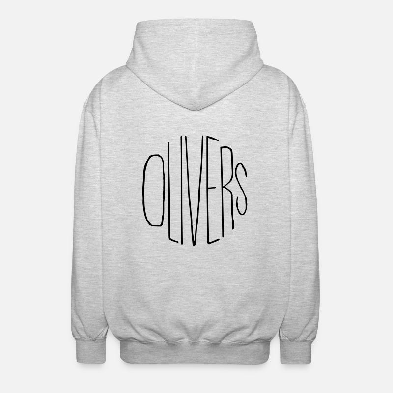 Olivers - Unisex Kapuzenjacke - Hellgrau meliert