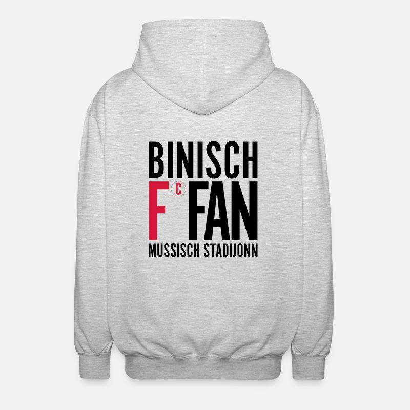 Stadijonn - Unisex Kapuzenjacke - Hellgrau meliert