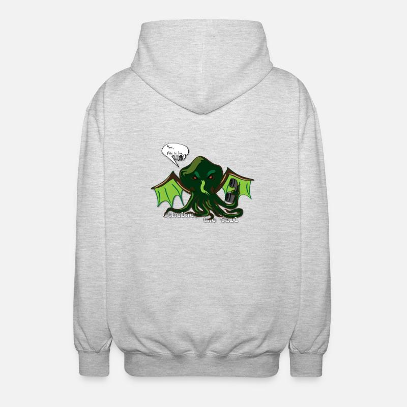 L'appel de Cthulhu - Veste à capuche unisexe - gris clair chiné
