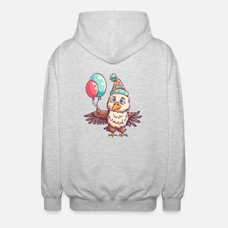 Aigle Anniversaire Bébé - Veste à capuche unisexe - gris clair chiné